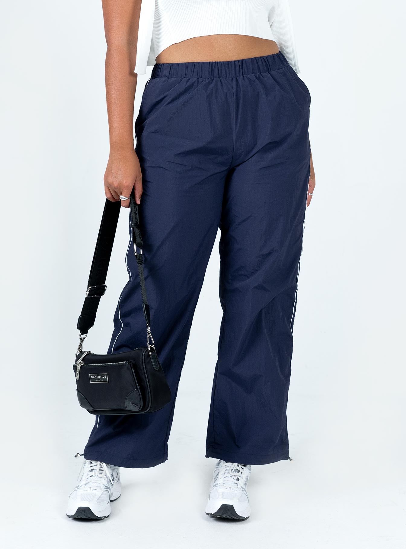 Downtown Parachute Pants Navy