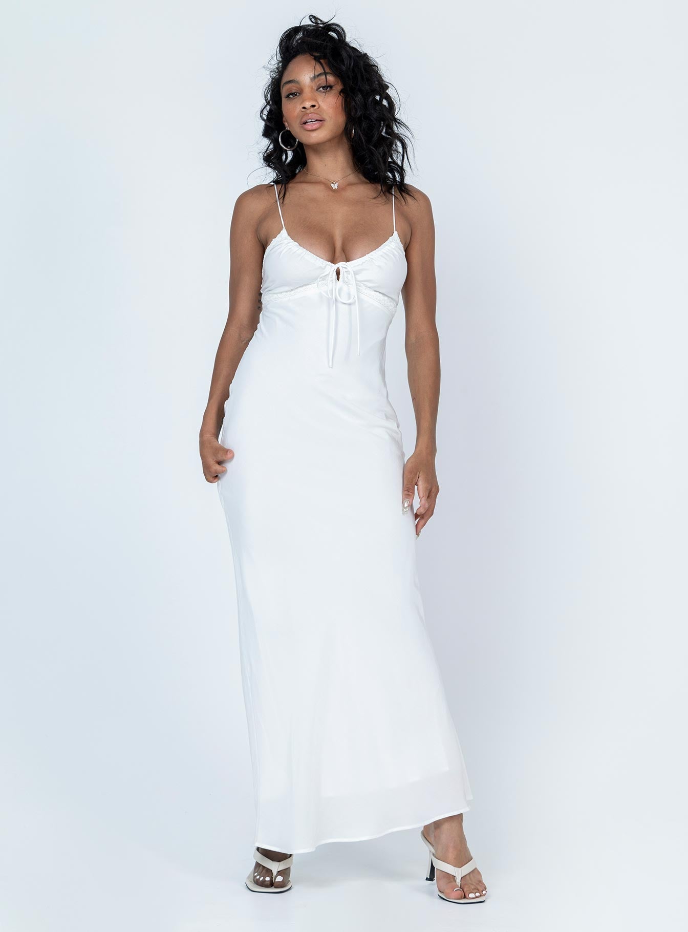 Emily Maxi Dress White