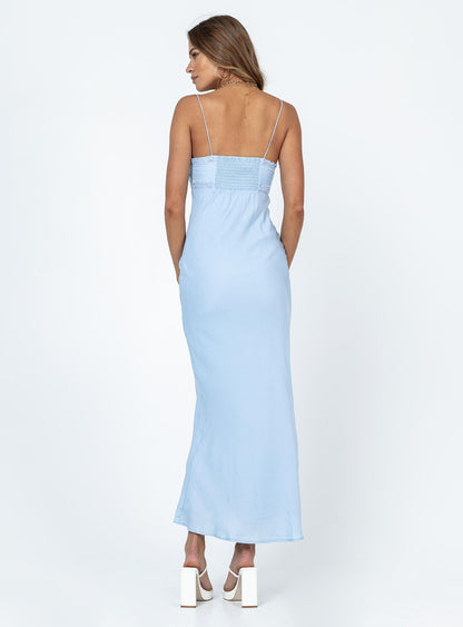 Emily Maxi Dress Blue