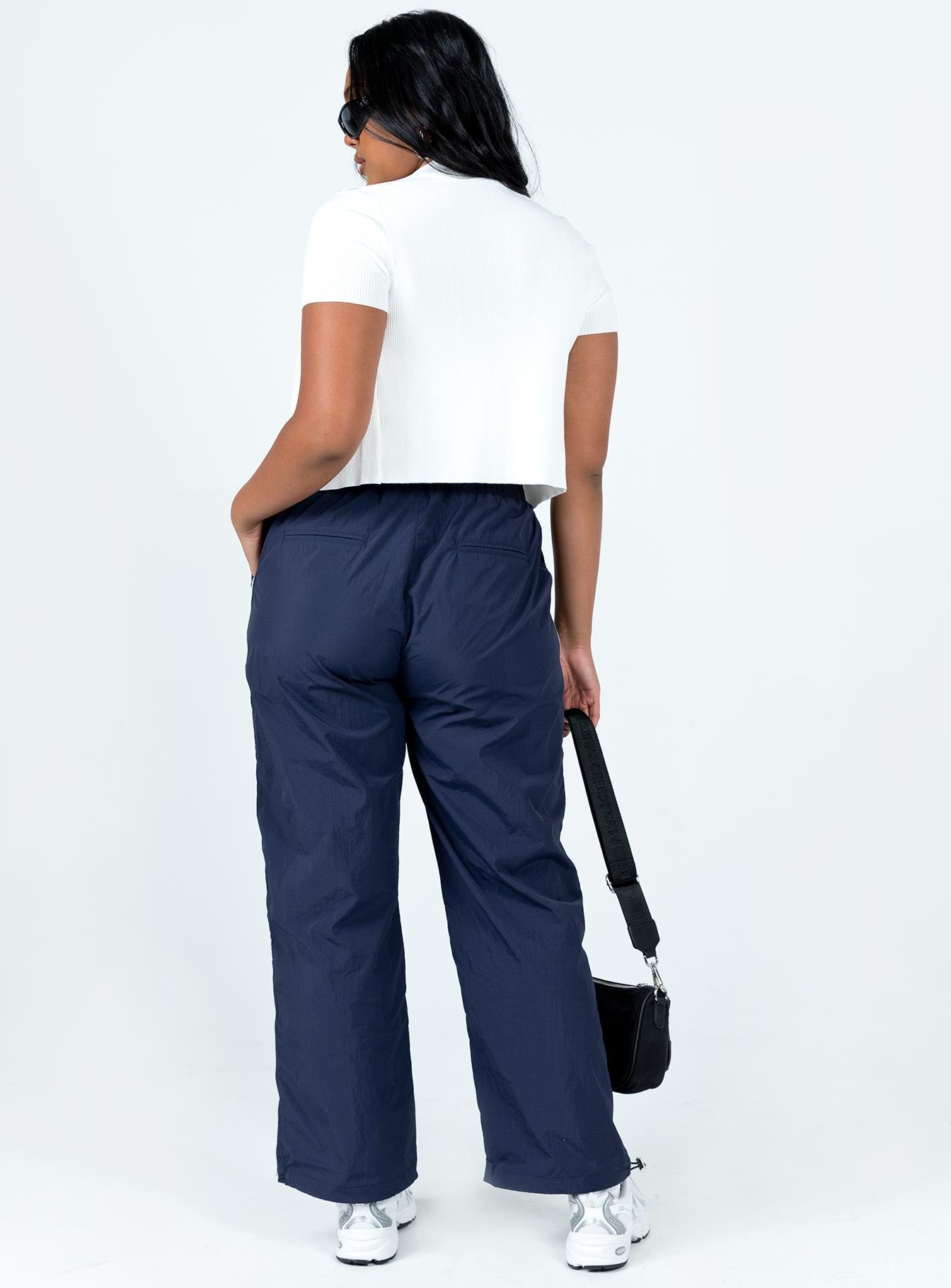 Downtown Parachute Pants Navy