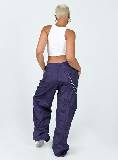 Motel Chute Trousers Navy