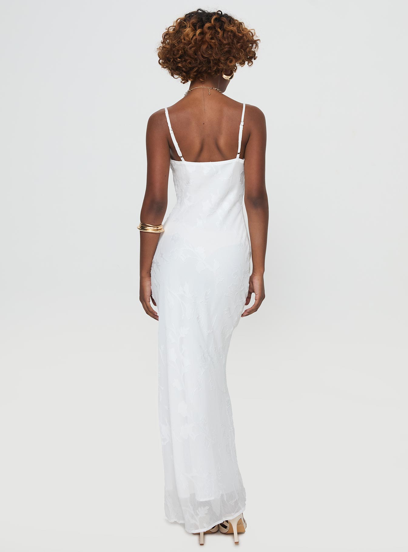 Naeema Maxi Dress White