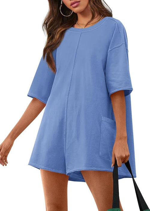 Oversized T-Shirt Romper