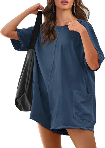 Oversized T-Shirt Romper