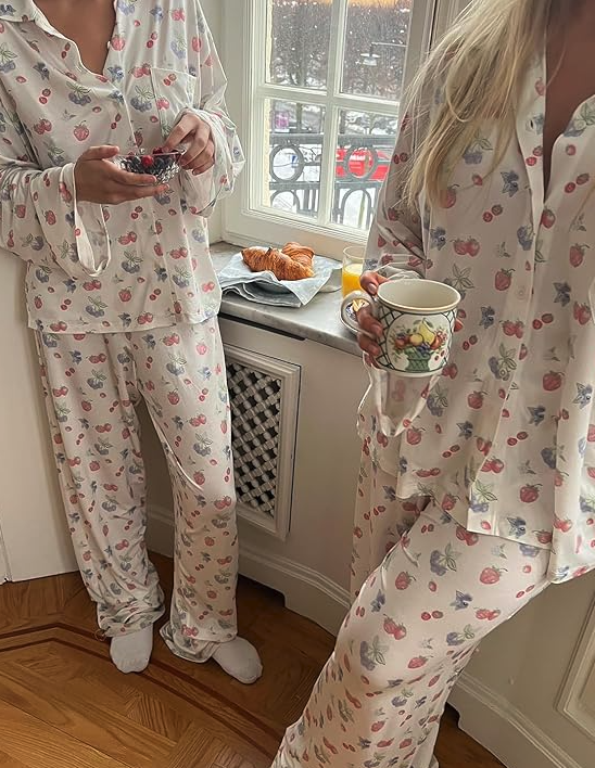 The Fruit Print PJ Set