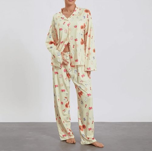 The Fruit Print PJ Set